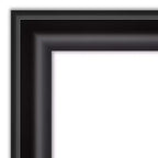 Framed Square Wall Mirror - Grand Black