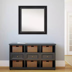 Framed Square Wall Mirror - Grand Black