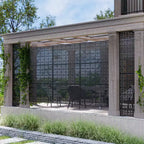 72 inch Galvanized Steel Room Divider Privacy Screen