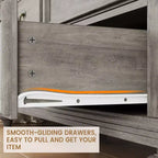 9-Drawer Dresser with Metal Frame