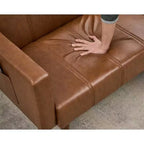 75-Inch Convertible Futon Sofa Bed with Adjustable Backrest