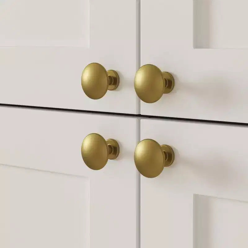White Farmhouse Kitchen Pantry Cabinet with Arch Glass Doors and Drawers