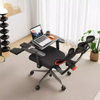 Ergonomic Office Chair with Footrest and 4D Armrests