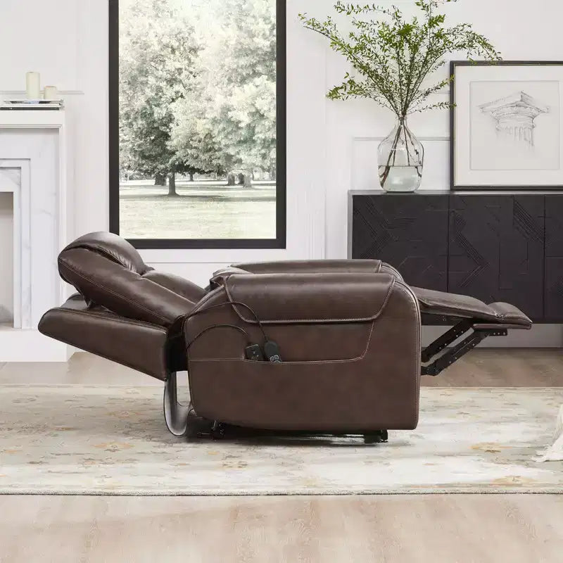 Electric Power Lift Recliner with Heat and Massage for Elderly