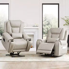 Electric Power Lift Recliner with Heat and Massage for Elderly
