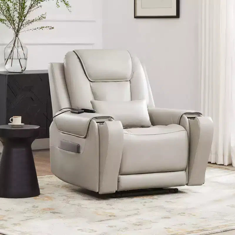 Electric Power Lift Recliner with Heat and Massage for Elderly