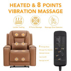 Electric Power Lift Recliner with Heat and Massage for Elderly