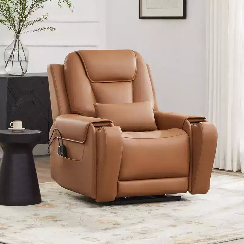Electric Power Lift Recliner with Heat and Massage for Elderly