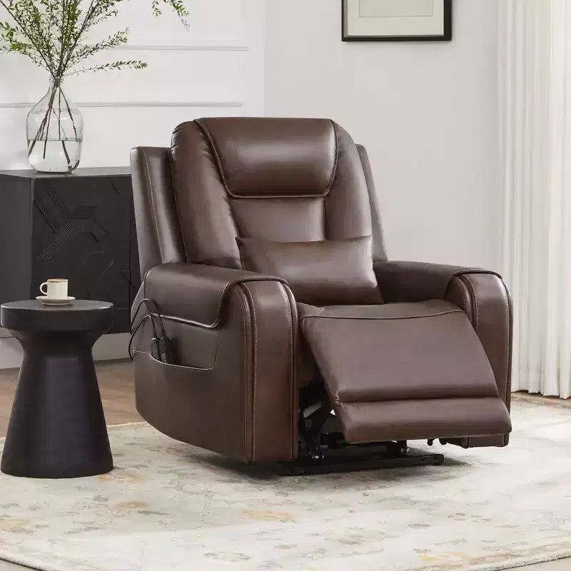Electric Power Lift Recliner with Heat and Massage for Elderly