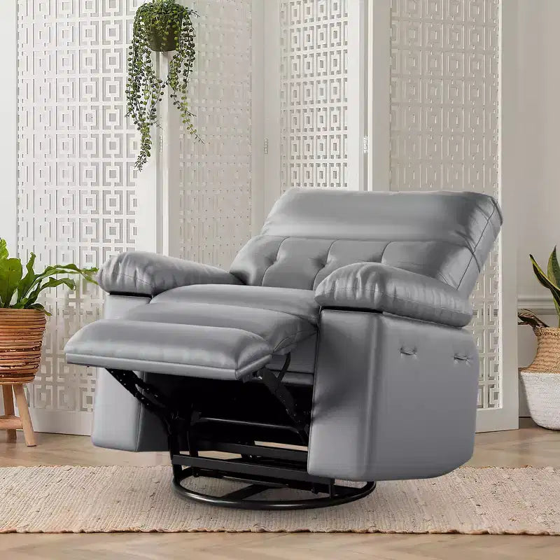 Electric Lift Recliner Chair with Swivel, Massage, Heat and Rocking Function