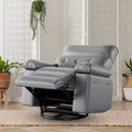 Electric Lift Recliner Chair with Swivel, Massage, Heat and Rocking Function