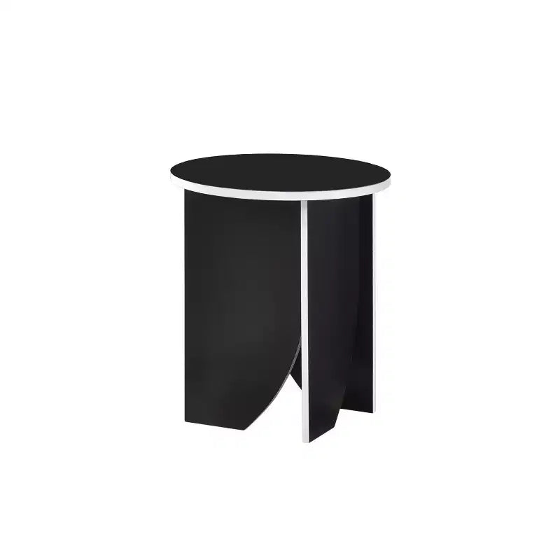 Modern Round End Table — Contemporary Accent for Living Room or Bedroom