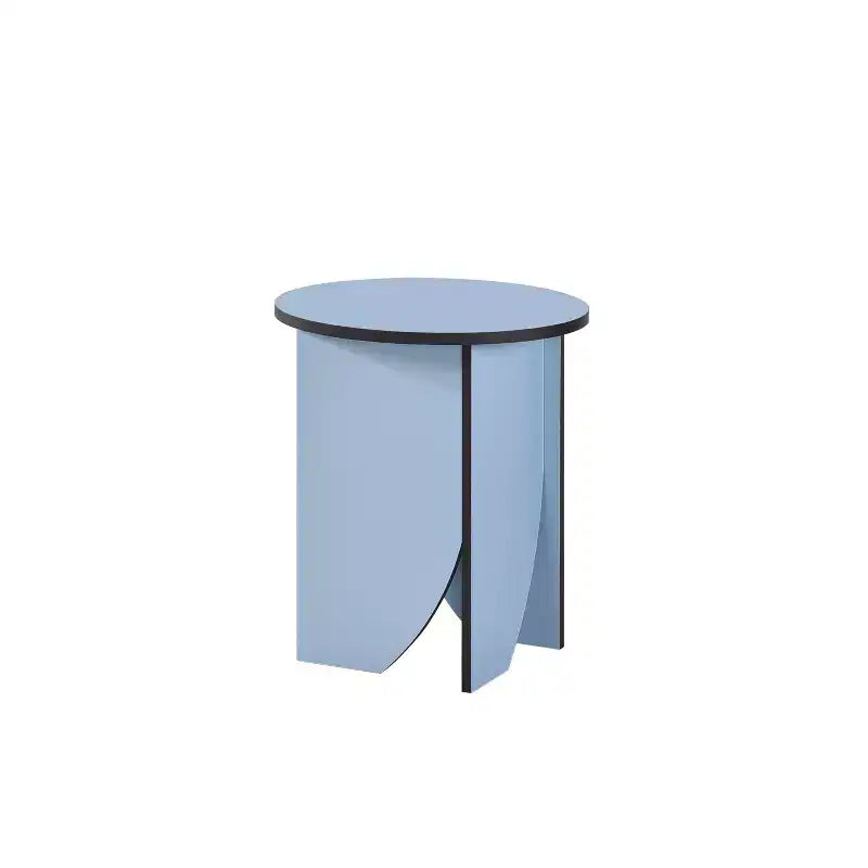 Modern Round End Table — Contemporary Accent for Living Room or Bedroom