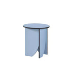Modern Round End Table — Contemporary Accent for Living Room or Bedroom