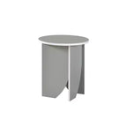 Modern Round End Table — Contemporary Accent for Living Room or Bedroom