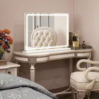 MAYEERTY Makeup Vanity Mirror Dimmable Touch Control Square