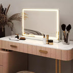 MAYEERTY Makeup Vanity Mirror Dimmable Touch Control Square
