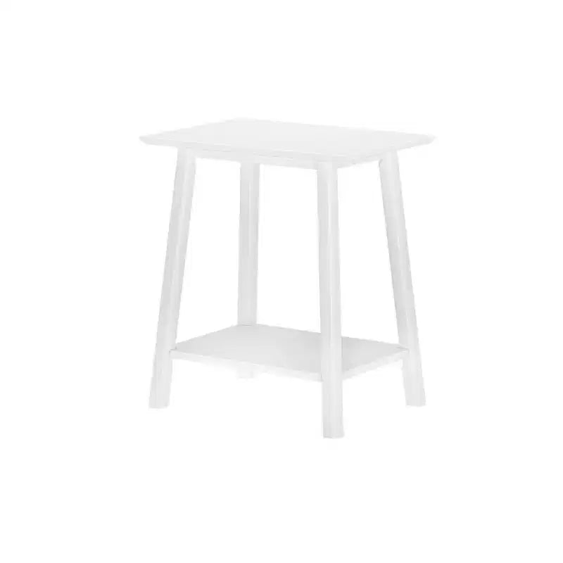 Solid Wood Nightstand, Mid-Century Modern Bedside Table, Side Table for Bedroom