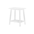Solid Wood Nightstand, Mid-Century Modern Bedside Table, Side Table for Bedroom