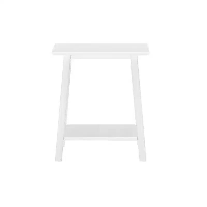 Solid Wood Nightstand, Mid-Century Modern Bedside Table, Side Table for Bedroom