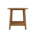 Solid Wood Nightstand, Mid-Century Modern Bedside Table, Side Table for Bedroom