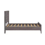 Solid Wood Contemporary Full Size Platform Bed